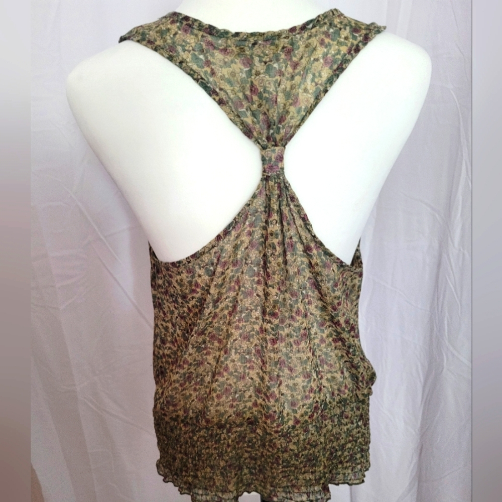 American Rag Razor Back Dressy Tank Top L - Picture 2 of 6